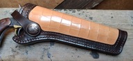Skórzana kabura do rewolweru. Ręczne wykonanie. Remington, Colt i inne