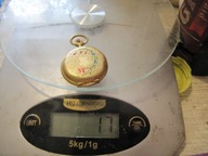 Dobra Cena Damski Zloty Szwajcarski Zegarek Wisiorkow 17g 18k