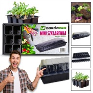 MINI SZKLARNIA INSPEKT 60X22CM DOMOWA NA PARAPET 30 KOMÓREK NOWY