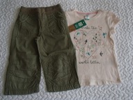 Pepco spodnie bluzka obrazek nowa roz 116