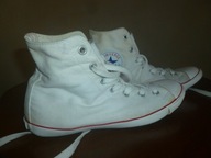 BUTY TRAMPKI-CONVERSE ALL STAR-R-36-WKŁ-22,5CM-BIAŁE.