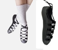 Śliczne wygodne obuwie taneczne r.1 wkładka zew.ok.20cm wewn.ok.18,5cm