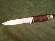 Stary nóż myśliwski 23,8 cm.