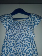 Primark piękna sukienka kwiatuszki falbanki 98/104