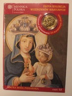 PIEKARY ŚLĄSKIE - MATKA BOŻA PIEKARSKA, NUMIZMAT ZŁOCONY, MODLITWA