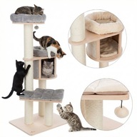 DUŻY STABILNY Drapak dla KOTA Natural Paradise MAGNOLIA L 137cm Słup 11cm