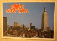 USA - NEW YORK - NOWY JORK - Westside Skyline and Empire State Building