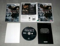 MEDAL OF HONOR HEROES 2 NINTENDO WII II WOJNA jak CALL OF DUTY