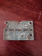 Nieśmiertelnik stalag I A, Stabławki Pow. Bartoszyce