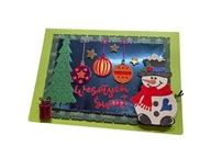 Ręcznie Robiona Kartka Świąteczna – Unikatowy Prezent na święta!