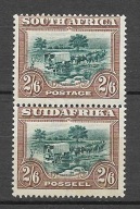 South Africa xx C18 fauna woły MNH VF 300funtów 1927r.