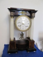 -UNIKAT Wiedenski Kwadrans zegar kominkowy ok 1850r