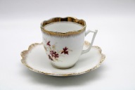 ZESTAW KAWA - HERBATA PORCELANA ZOFIÓWKA 1896-1916 r STARY ŚLĄSK