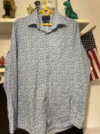 KOSZULA F&F SUBTELNE NIEBIESKIE KWIATY