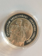 10 ZŁ 2003 STANISŁAW LESZCZYŃSKI, mennicza, srebro