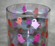 DUŻY WAZON NA HALLOWEEN PASTELOWE DUSZKI 30 cm GHOST VASE AKCESORIA DO DOMU