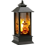 Latarnia LED Halloween Wiedźma Dekoracja Świetlna