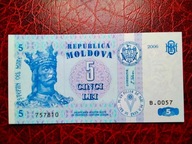 Mołdawia 5 Lei 2006 P9e UNC
