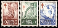 Finlandia Mi. 461-463 czyste ** - ptaki