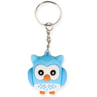 Brelok Sowa Sówka SŁODKA Zawieszka DO KLUCZY Torebki Prezent Niebieska