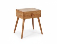 Szafka Nocna Drewno Mango 44x33,5x53cm Stolik Kawowy