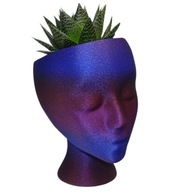 Doniczka Osłonka Dekoracyjna Artystyczna Twarz Kobieta nowoczesna unikatowa