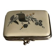 Dawna Portmonetka Pugilares Harmonijkowy Celuloid Masa Perłowa