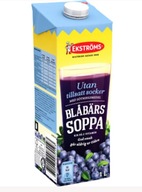 ekstroms BLABARS SOPPA UTAN TILLSATT SOCER 1000ml zupa jagodowa B/C SZWEDZK
