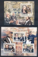 3 TENORÓW. REP.TOGO. Mi Bl+ark.** 2011r