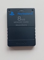 Karta pamięci 8MB Sony PlayStation PS2 MagicGate memory card czarna