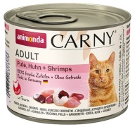 Animonda Carny mokra karma Adult indyk kurczak krewetki 200g