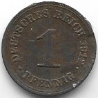 Niemcy 1 pf.1912 E