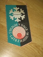 SYGNAŁY DNIA LATO z RADIEM Andrzejówka Bieg Gwarków 1980 proporczyk