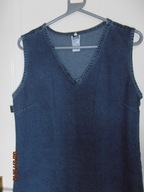 ELEGANCKA SUKIENKA JEANS ROZM.L