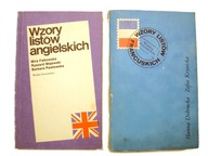Zestaw Wzory listów angielskich i francuskich. 2 Prace zbiorowe.