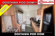 LODY Przyczepa gastronomiczna 3,5x2,3x2,3m 1oś DMC 1300kg czarna 1 klapa