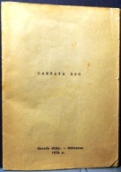 CANTATE DEO (ŚPIEWAJ BOGU) [Gorzów Wlkp. 1976]