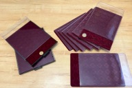 Zestaw 9sztuk palet kasetek 2zł w kapslach GN Leuchtturm i 10zł srebrne Ag