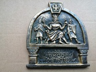 Bolesław Chrobry plakieta medal brąz Król Polska