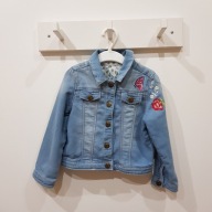 NUTMEG katana jeansowa kurtka dziewczęca dziecięca 4-5 lat / 104 - 110 lat