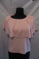 BOOHOO BLUZKA FALBANA ROZM M