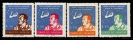 Paragwaj / 1012-1015 ( Kosmos / sławni ludzie - Alan B. Shepard ) 1961 r.