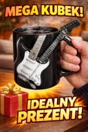 KUBEK GITARA ELEKTRYCZNA - PREZENT DLA MUZYKA ROCK