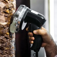 Nóż Do Kebabu + Ostrzałka + Pasek Do Napędu