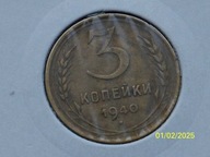 3 kopiejki 1940 bcm