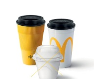 ORYGINALNY KUBEK MCDONALD’S McCAFE WIELOKROTNEGO UŻYTKU KOLEKCJONERSKI 2szt