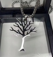 Naszyjnik xxxtentacion Drzewo Srebrne Poison Tree XXXTENTACION Rap Prezent