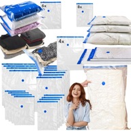 WORKI PRÓŻNIOWE NA UBRANIA POŚCIEL ODZIEŻ KOCE GRUBE MOCNE ZESTAW 18 sztuk