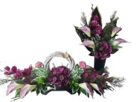 Komplet Cmentarz Kalie Malinowe Płożące W Wiklinie