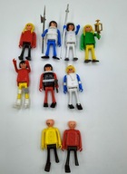 7 różnych starych figurki PLAY BIG 1970 rok